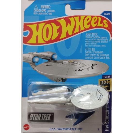 U S S Enterprise NCC 1701 HW Screen Time 2022 Hot Wheels