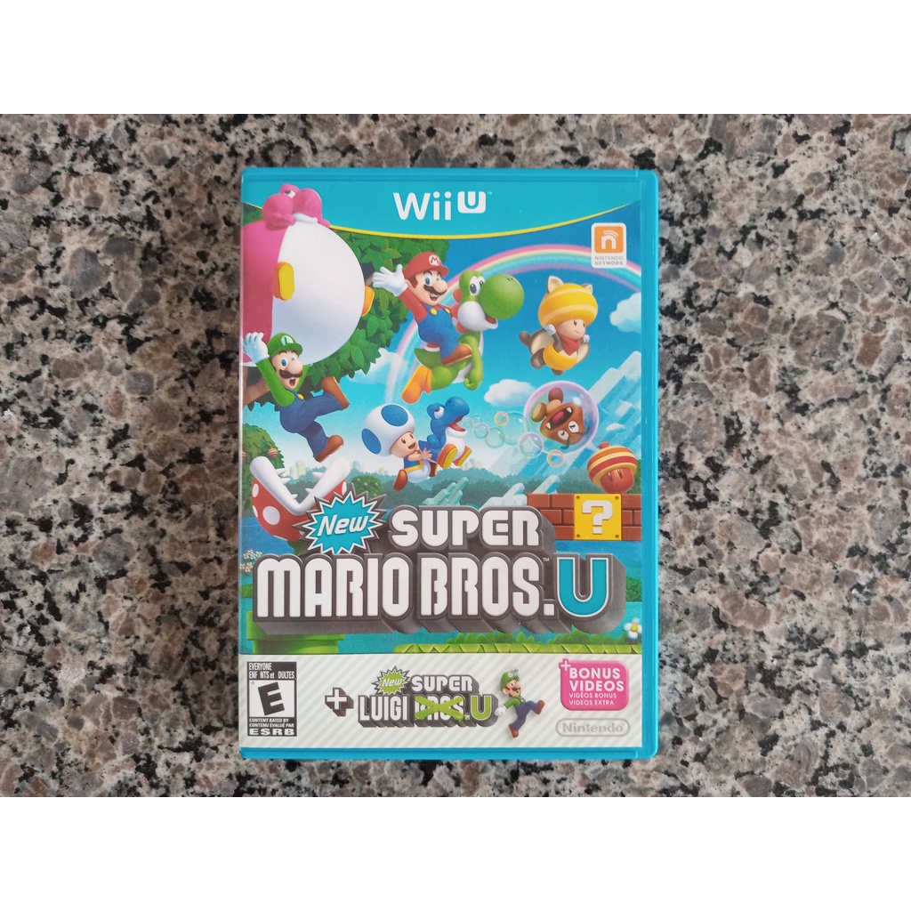 Jogo New Super Mario Bros U New Super Luigi U Nintendo Wii U