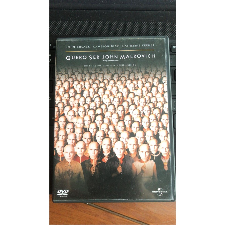 DVD Quero Ser John Malkovich Spike Jonze Shopee Brasil