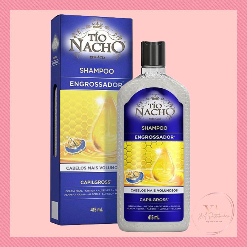 Tío Nacho Shampoo Antiqueda Engrossador 415ml Shopee Brasil