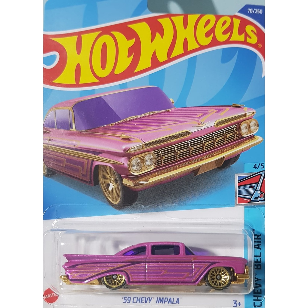 Hot Wheels 59 Chevy Impala Chevy Bel Air Shopee Brasil