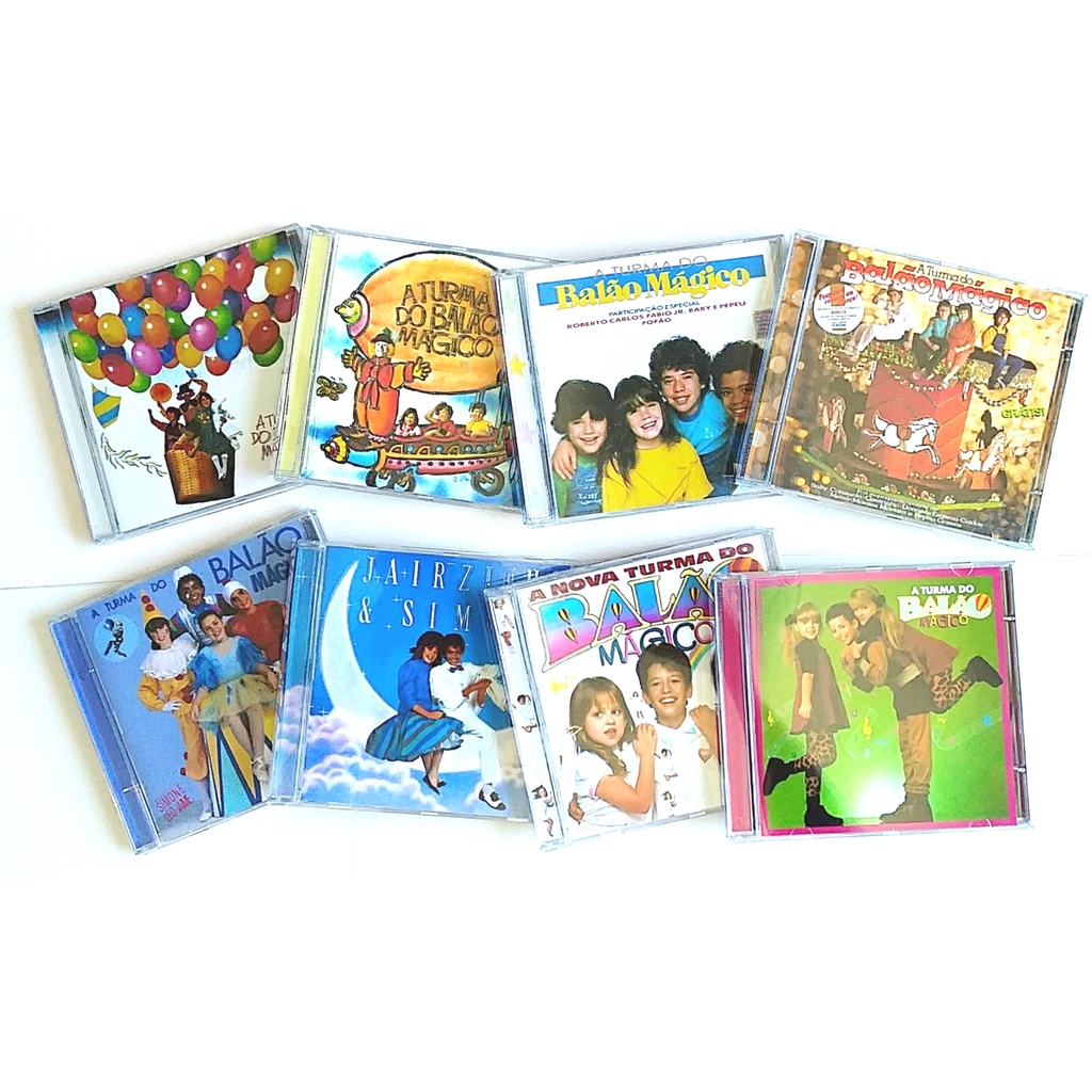 8 Cd s A Turma Do Balão Mágico 1982 1983 1984 1985 1986 Jairzinho