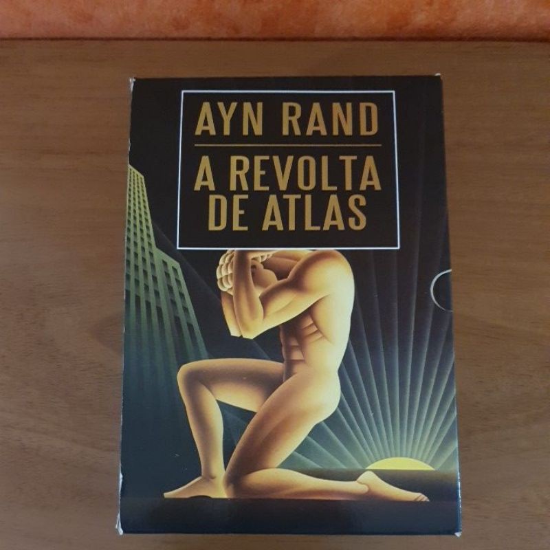 A Revolta De Atlas Ayn Rand Box Shopee Brasil