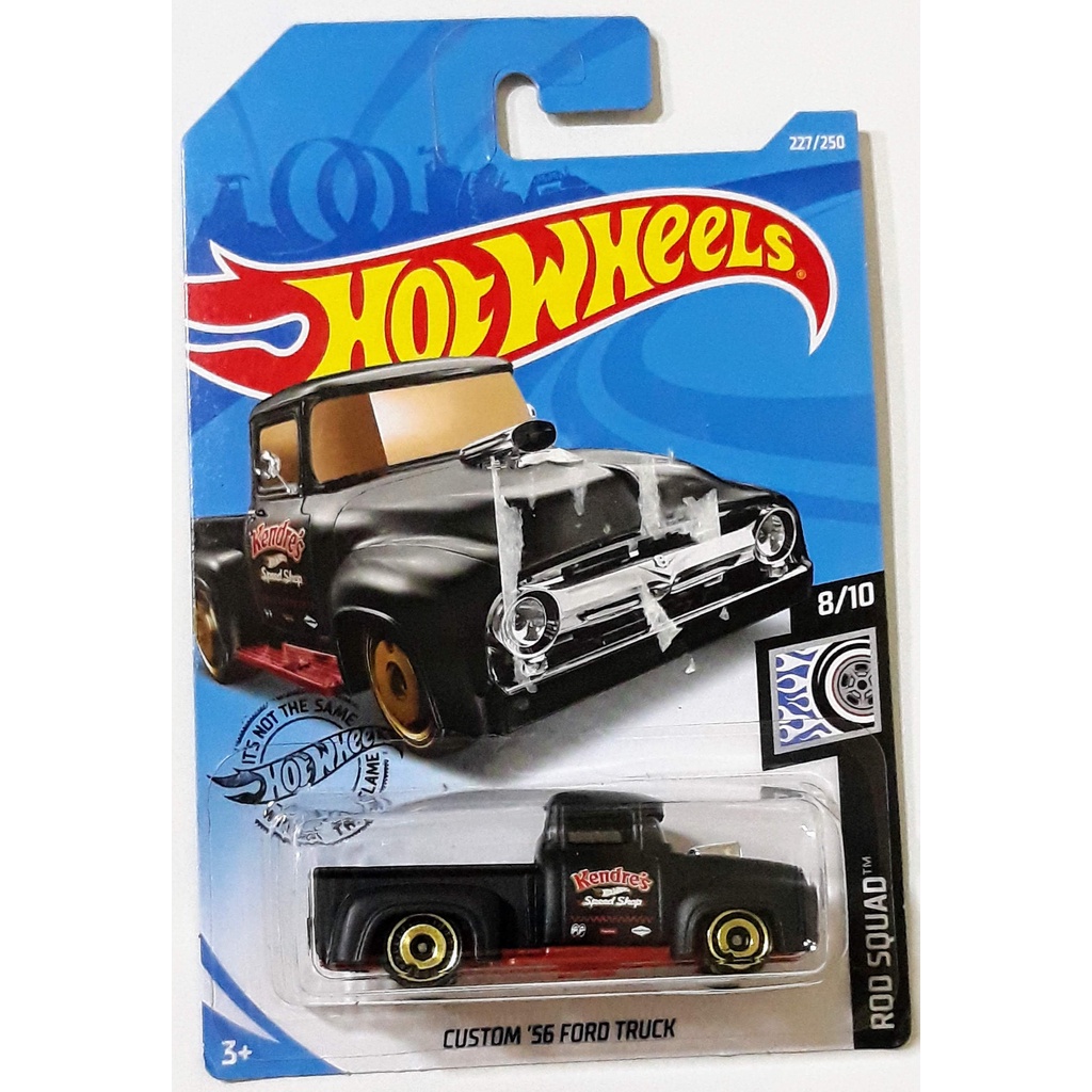Hot Wheels Rod Squad Custom Ford Truck Shopee Brasil