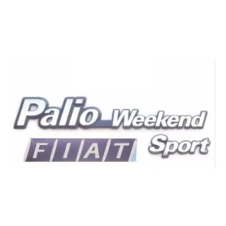 Kit Emblemas Palio Weekend Sport Fiat Shopee Brasil