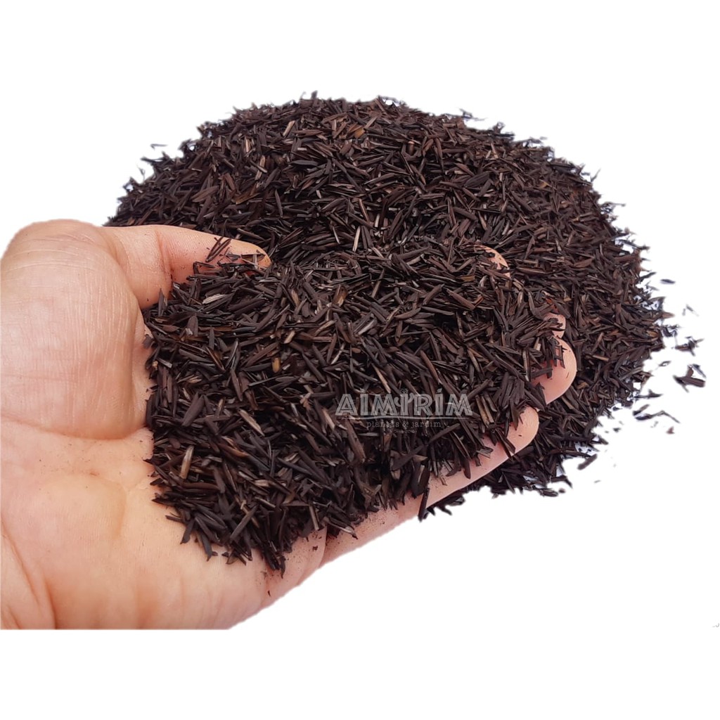 20 Litros De Casca De Arroz Carbonizada Substrato Para Plantas Shopee