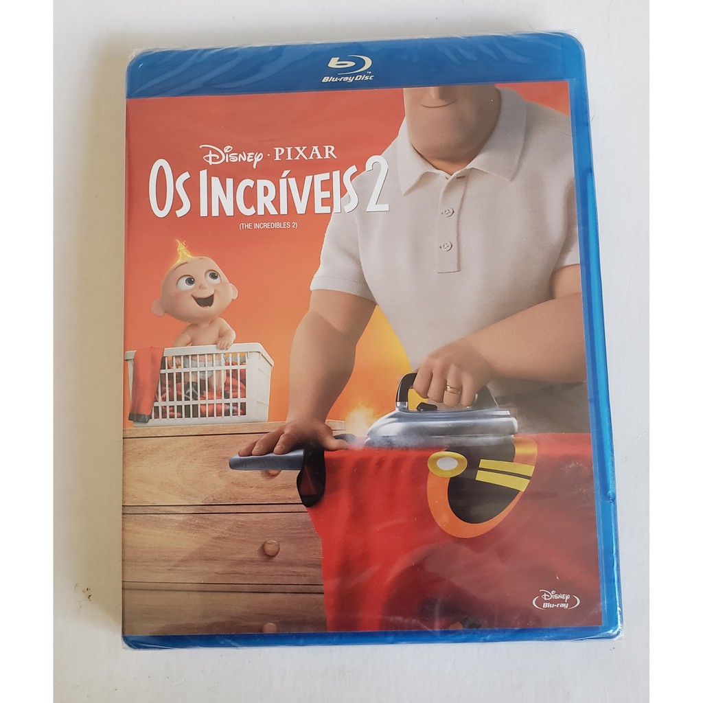 Blu Ray Os Incriveis Disney Pixar Original Lacrado De Fabrica