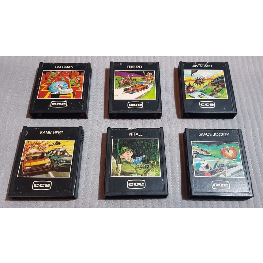 Cartuchos Fitas Atari CCE Shopee Brasil