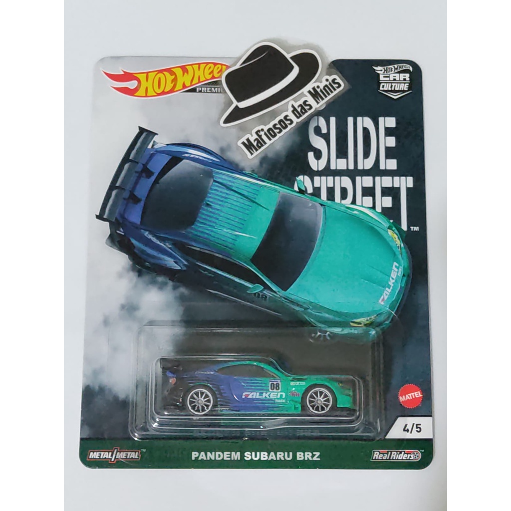 Hot Wheels Pandem Subaru Brz Slide Street Escorrega O Pre O
