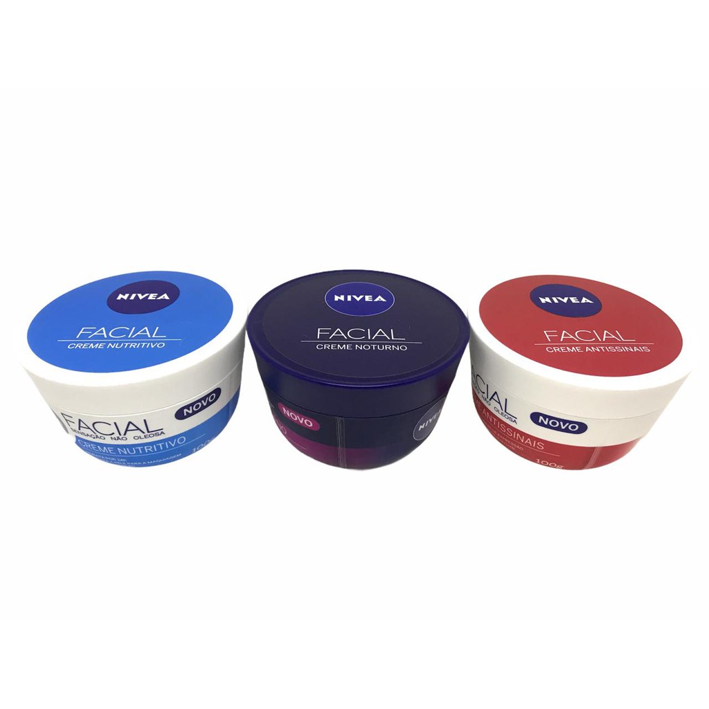 Nivea Creme Hidratante Facial Noturno Antissinais E Nutritivo G