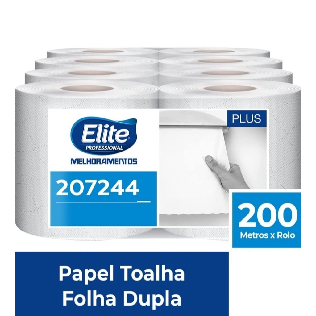 Papel Toalha Elite Excellence Folha Dupla 200m Shopee Brasil