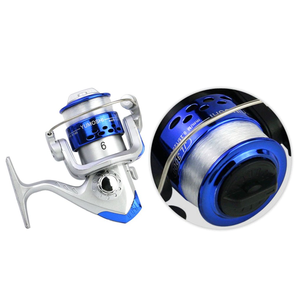 Molinete De Pesca Linha Nylon Yumoshi Jl Shopee Brasil