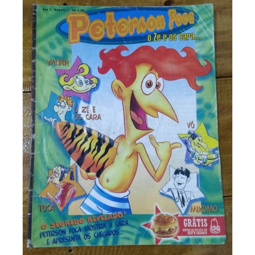 Revista Peterson Foca o Zé e os Caras Na compra de vários números