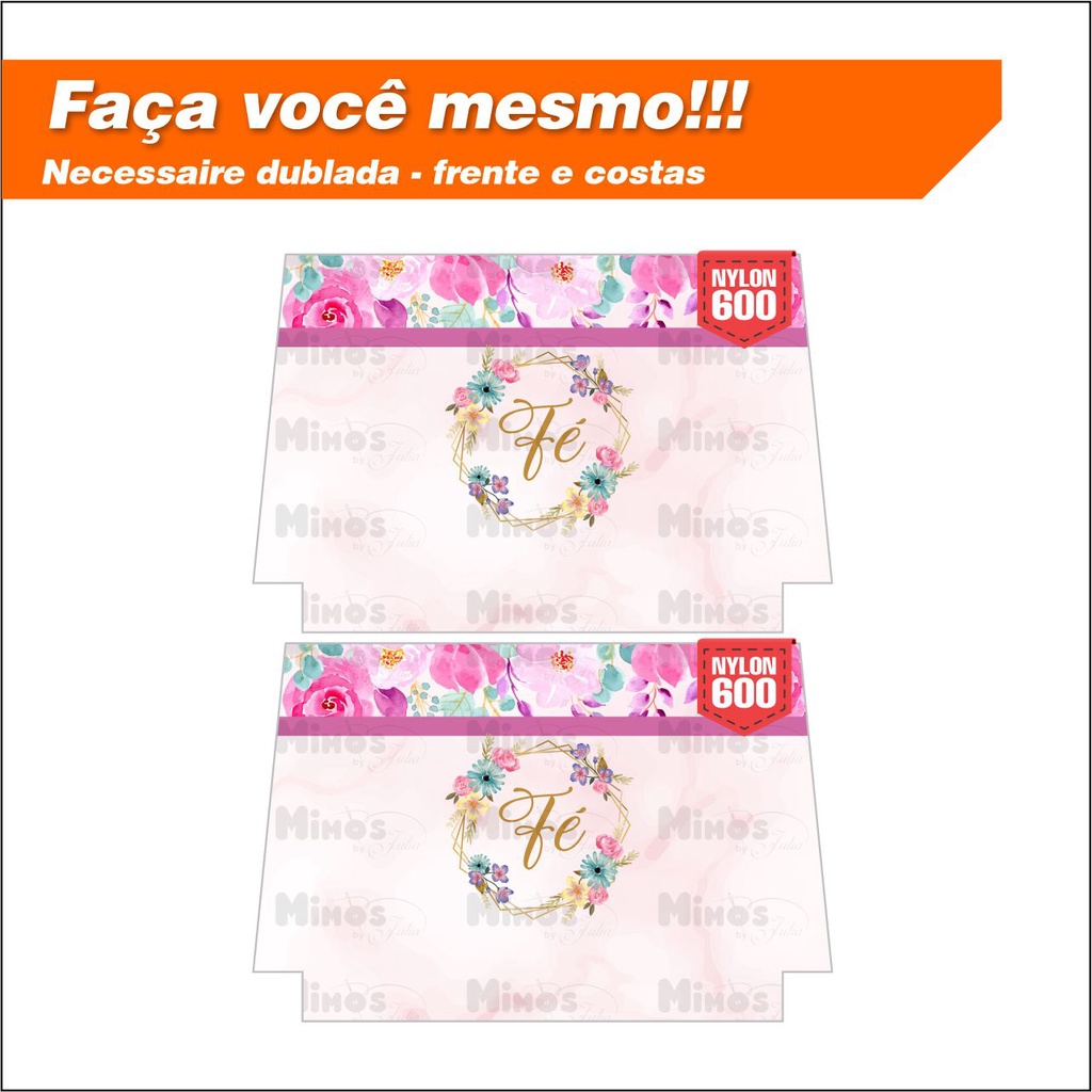 Recorte Sublimado Dublado Necessaire Shopee Brasil