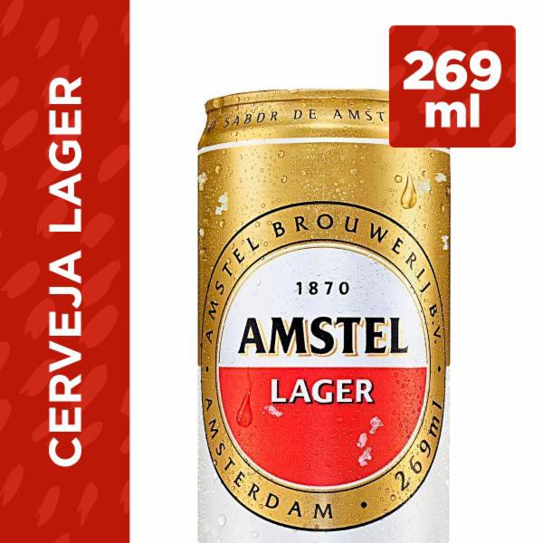 Unidades Cerveja Amstel Lata Ml Shopee Brasil