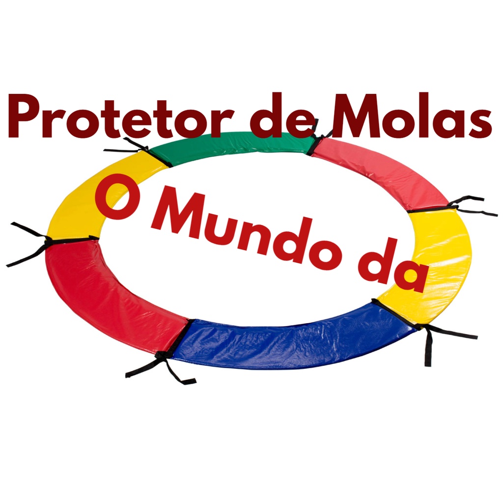 Protetor De Molas para Cama Elástica 2 00m material lona Bagum Shopee