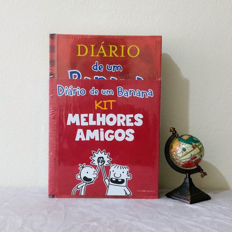 Kit Melhores Amigos Di Rio De Um Banana E Um Garoto Supimpa Livros