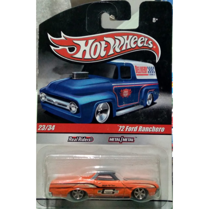 Hot Wheels 1972 Ford Ranchero Real Riders Shopee Brasil