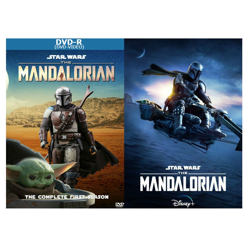 The Mandalorian Star Wars 1ª e 2ª Temporada Dublado e Legendado 6 Dvds