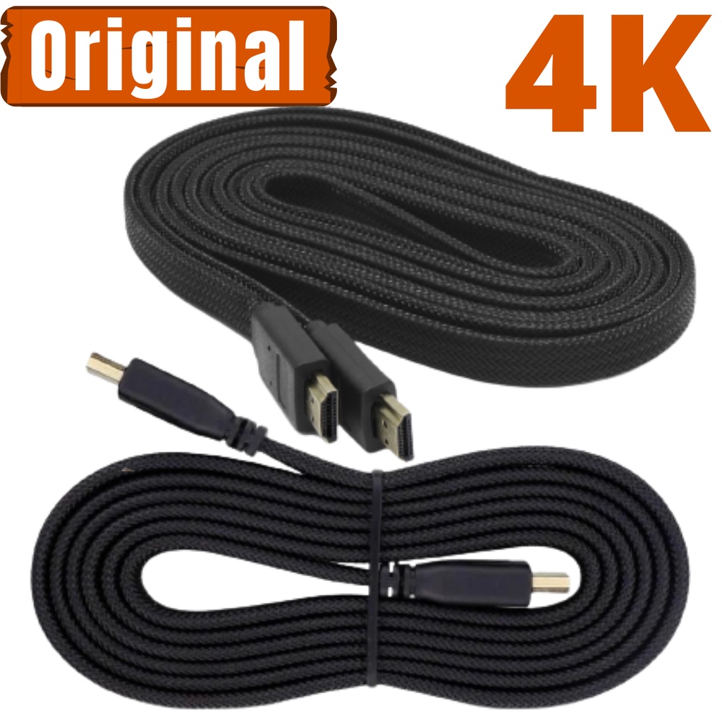 Cabo Hdmi Original Metros K Ultra Hd D Original Blindado