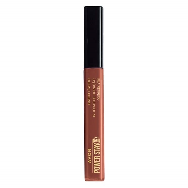 Avon Batom L Quido Power Stay Nude Cacau Ml Shopee Brasil
