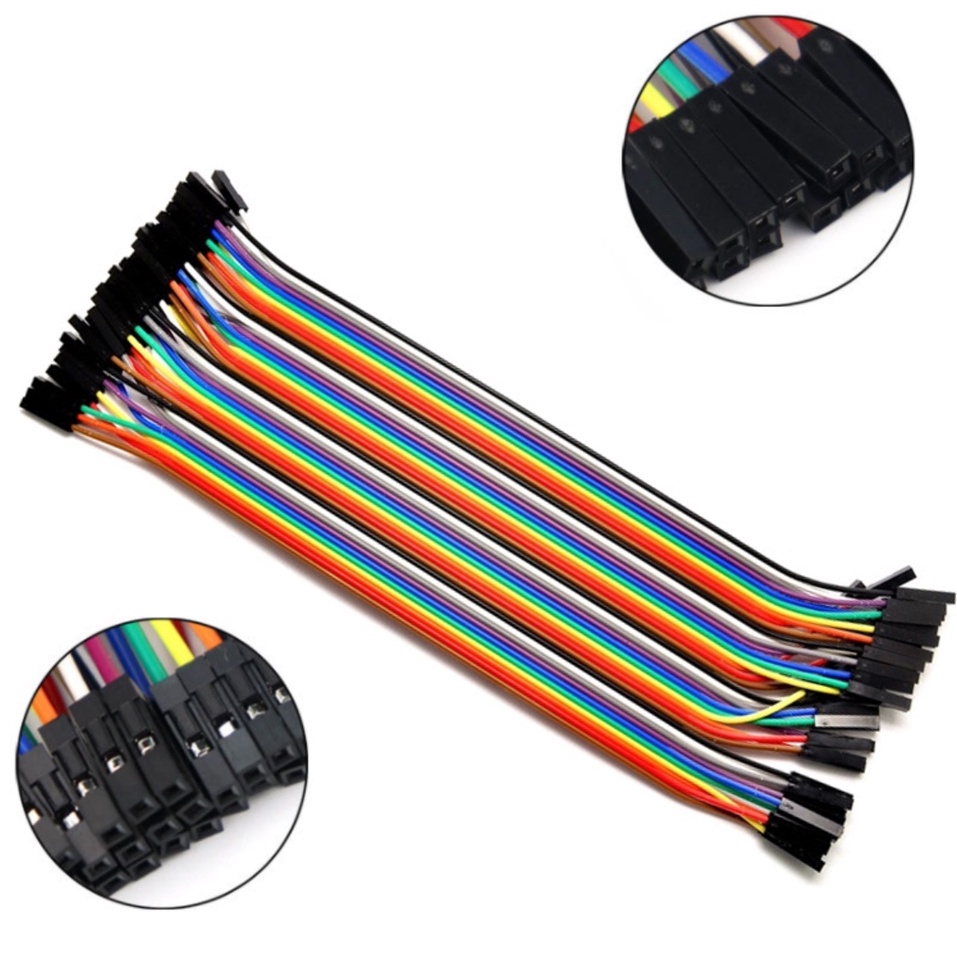 Flat Jumper Femea Femea Vias Cm Para Arduino Shopee Brasil