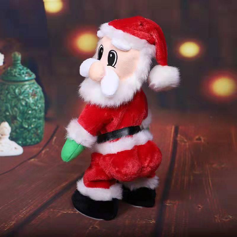 Papai Noel El Trico Brinquedo De Pel Cia Crian As Brinquedos Presente