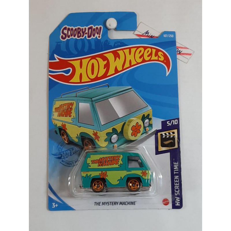 Hot Wheels SCOOBY DOO THE MISTERY MACHINE Screen Time Shopee Brasil