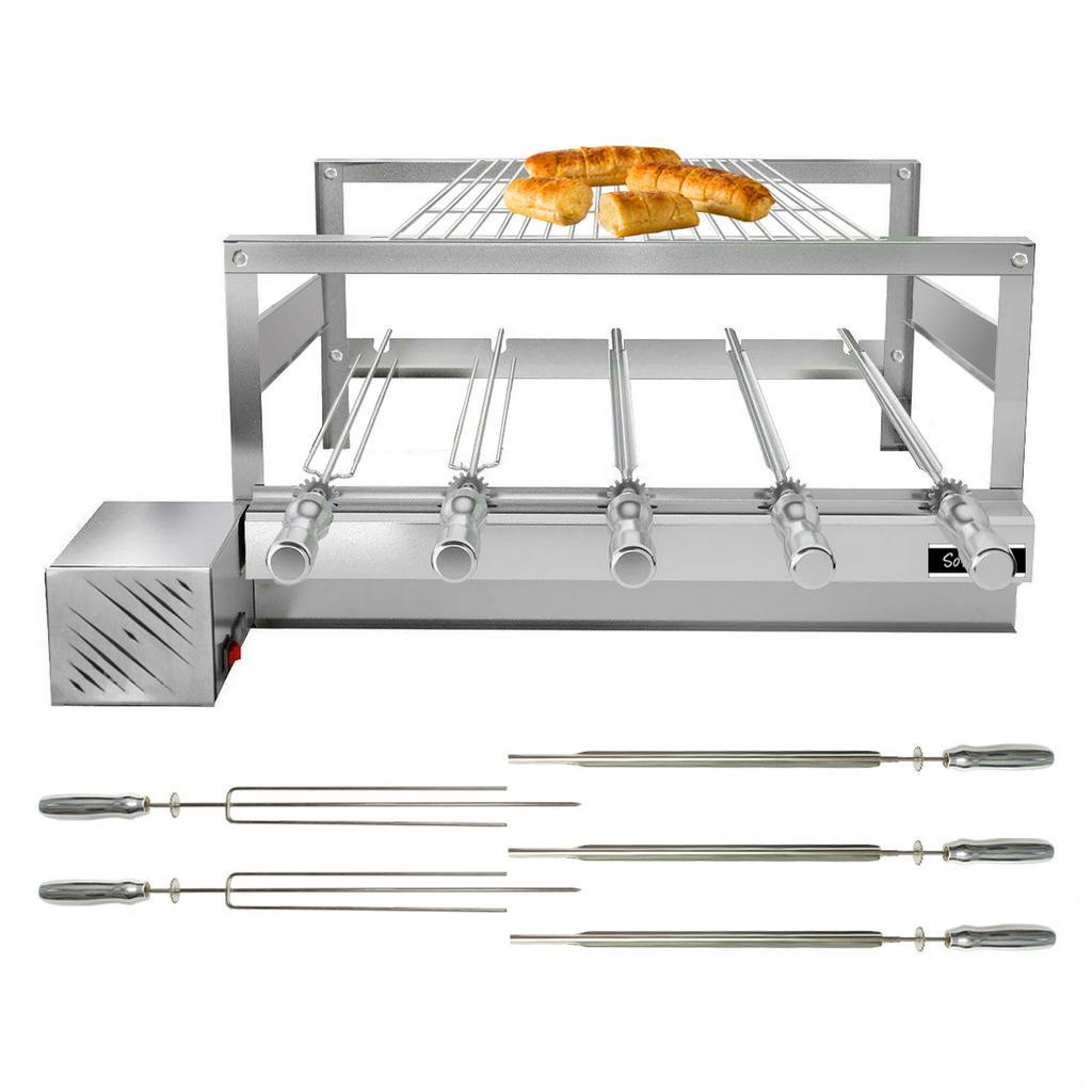 Churrasqueira Girat Ria Grill Inox Gira Soft Grill Espetos Grelha