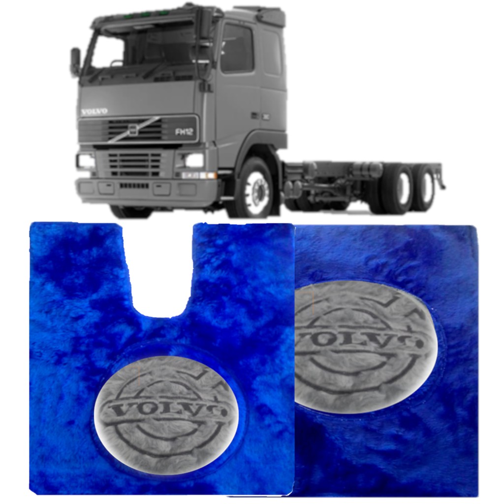 Tapete De Chinil Logotipo Caminh O Volvo Fh Shopee Brasil