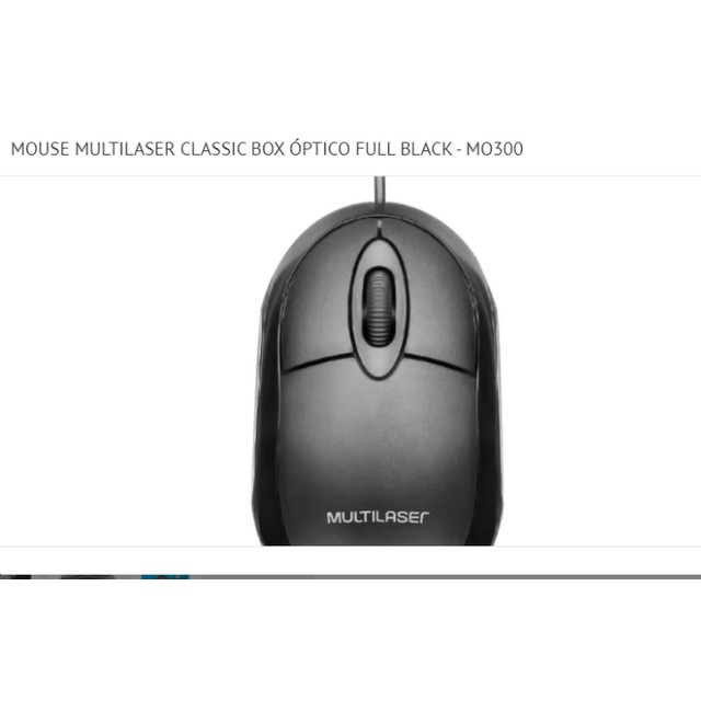 Teclado Mouse Multilaser Classic Box Ptico Full Black Shopee Brasil