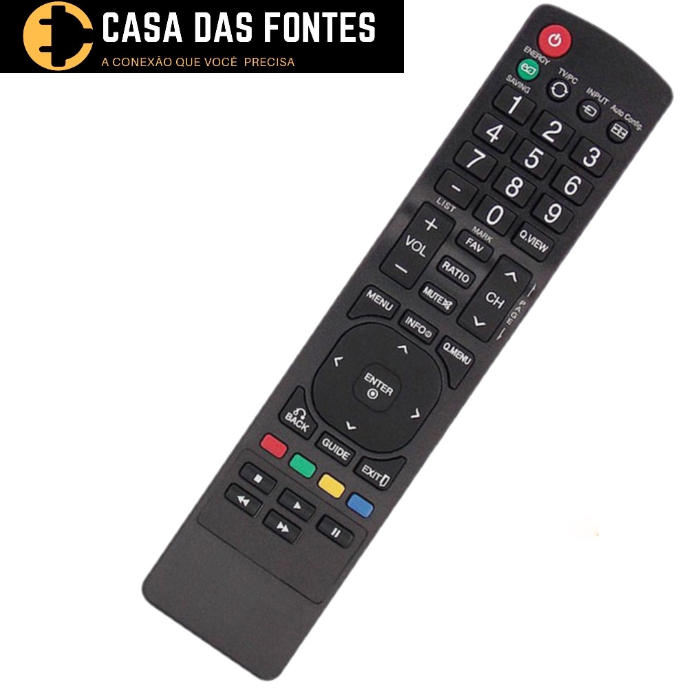 Controle Remoto Tv LG Lcd 8008 Shopee Brasil