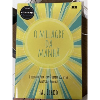 Livro O Milagre da Manhã e O Milagre da Manhã para Transformar seu