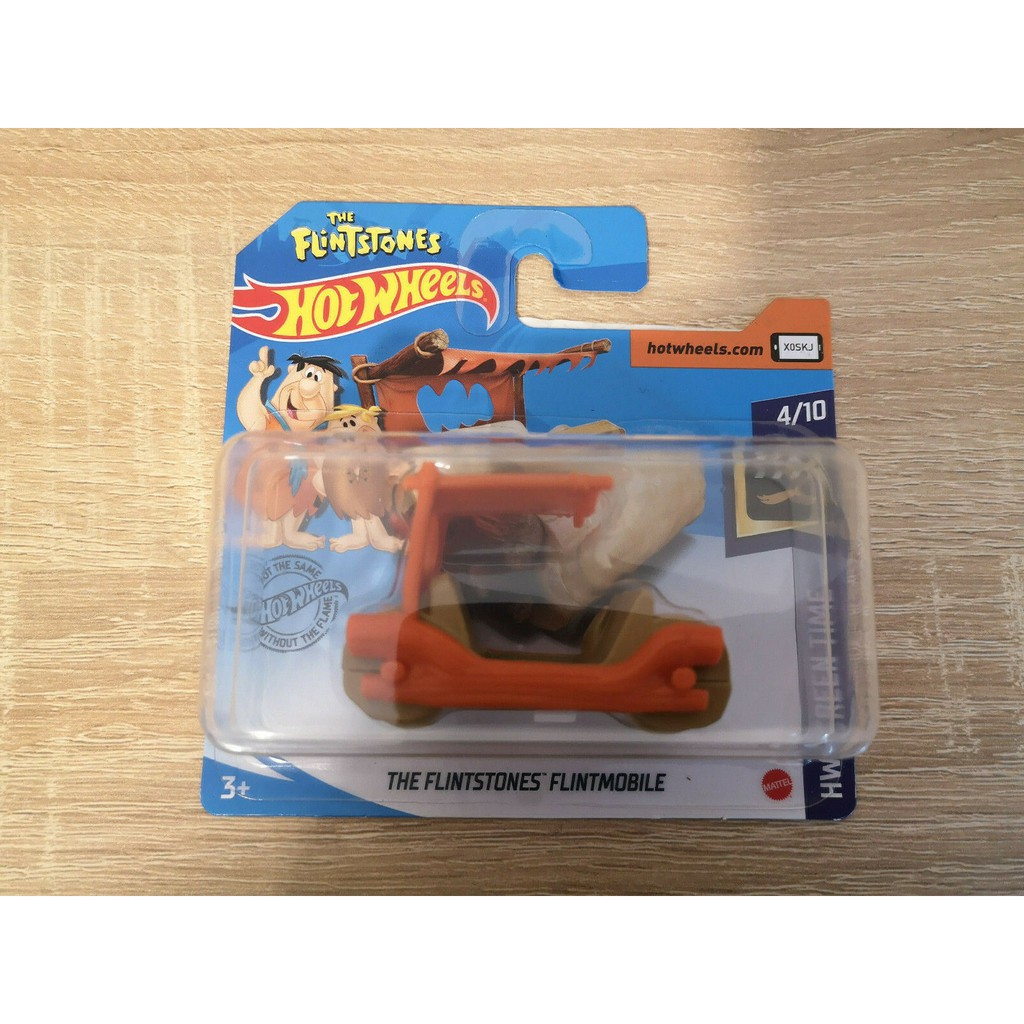 Bx Hot Wheels Flintstones Flintmobile Screen Time H Shopee