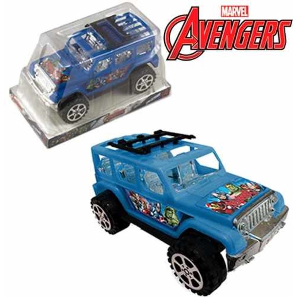 Brinquedo Jipe C Motor a Fricção Avengers 15cm Shopee Brasil