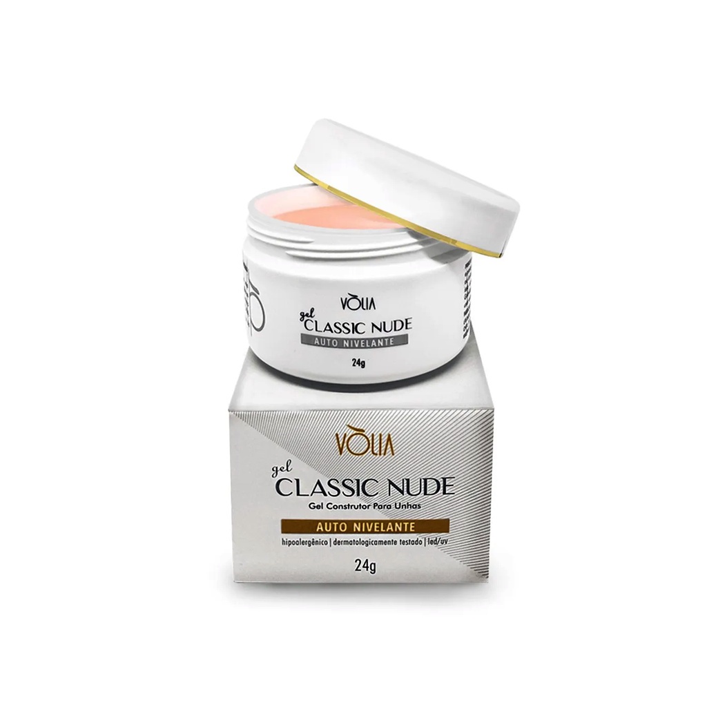 GEL CLASSIC NUDE VOLIA COSMÉTICOS G Shopee Brasil