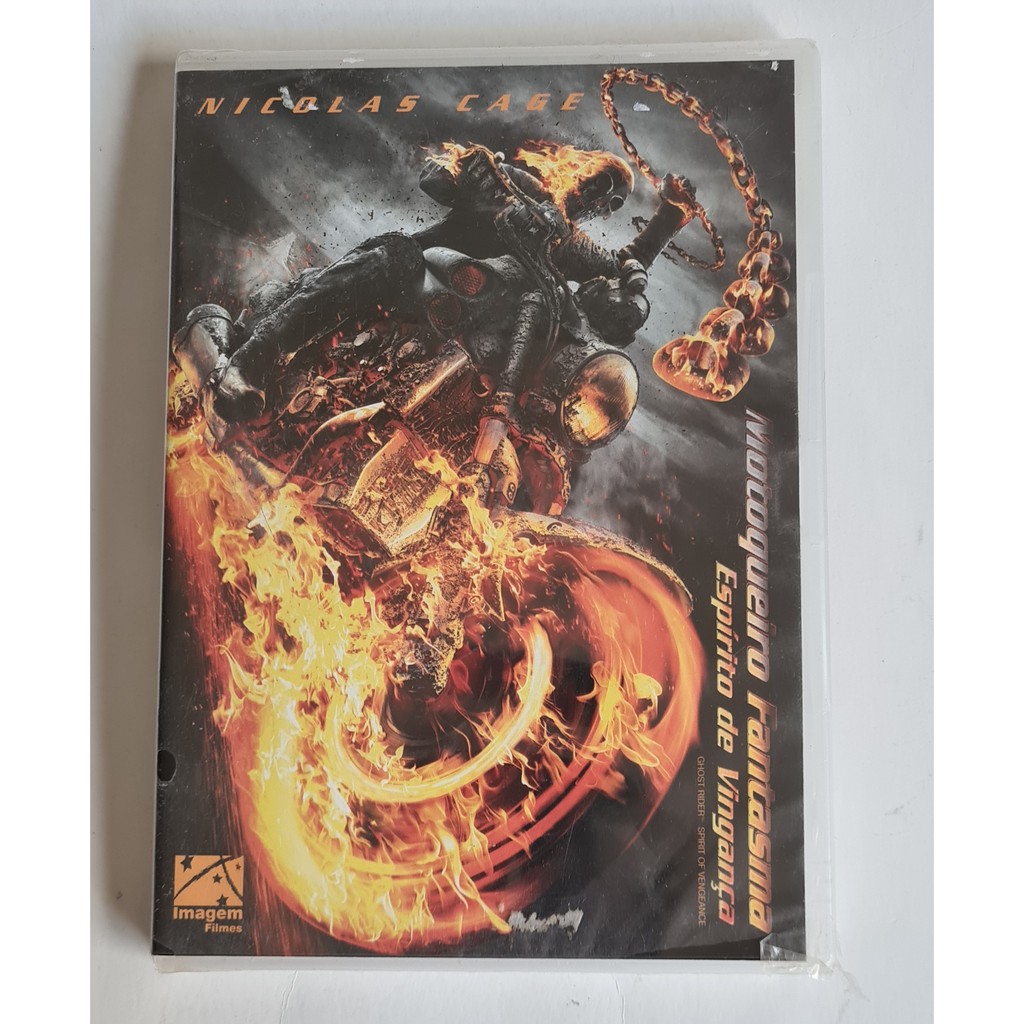 Dvd Motoqueiro Fantasma Espírito De Vingança Original Lacrado Shopee