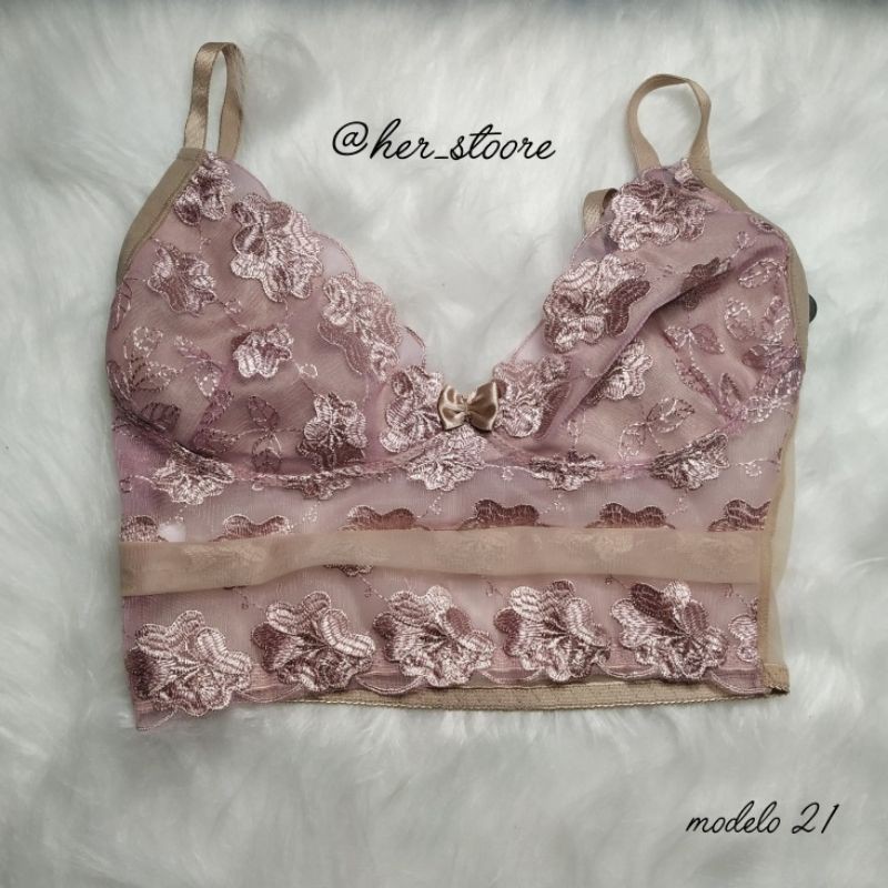 LINGERIE Sem Bojo Shopee Brasil