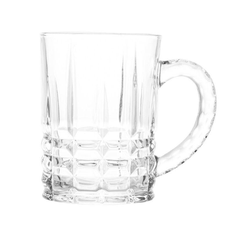 Caneca Para Chopp De Vidro 390 Ml Lyor Shopee Brasil