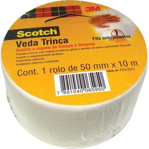 Fita Veda Trinca Scotch 3m Rolo 50mm X 10 Metros Shopee Brasil