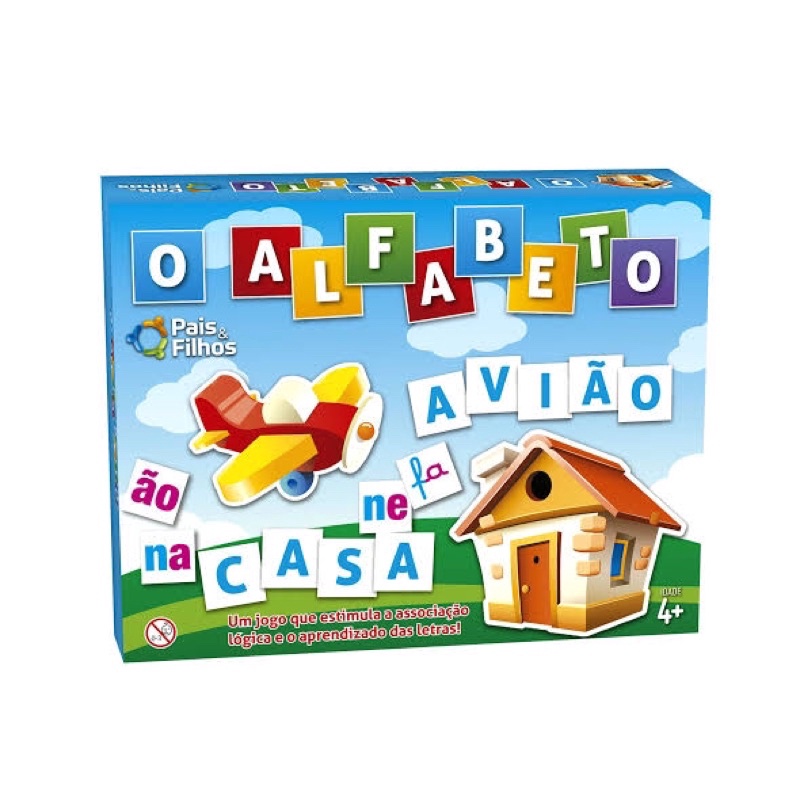 Jogo O Alfabeto Pais E Filhos Shopee Brasil