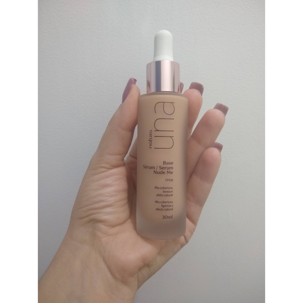 Base Una Sérum Nude Me Natura Médio 24 Shopee Brasil