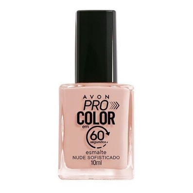 Esmalte Avon Pro Color Nude Sofisticado Ml Shopee Brasil