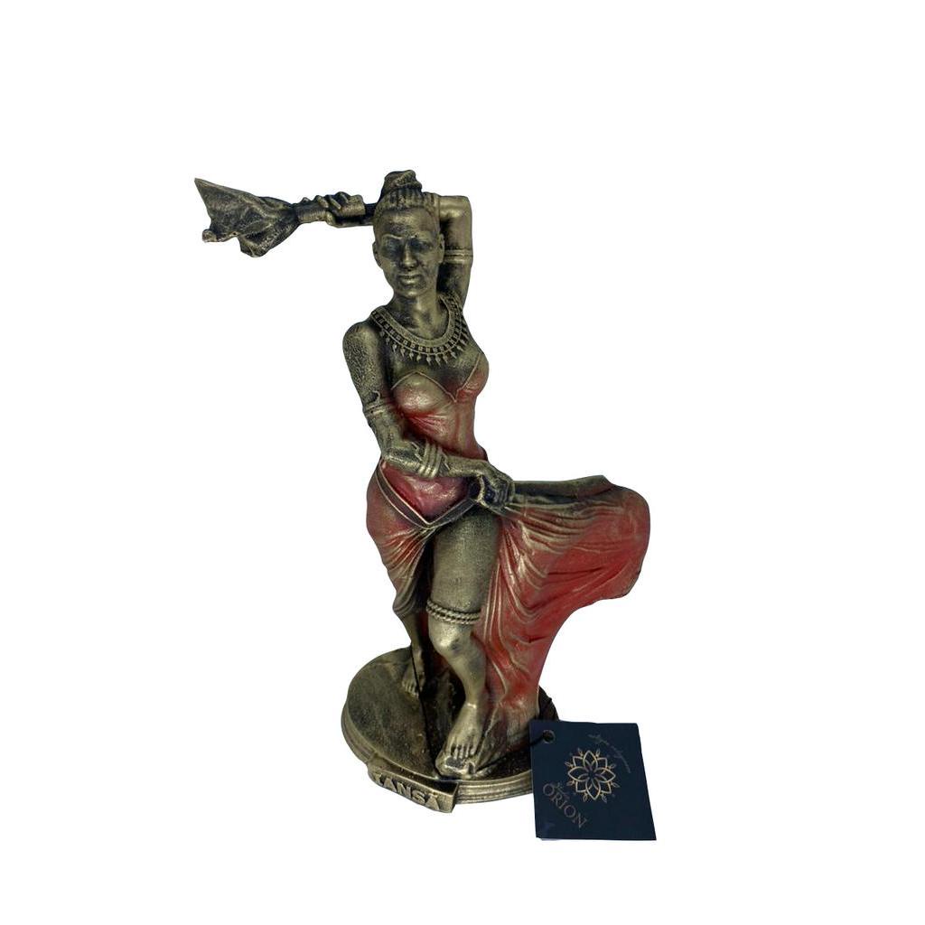 Estatua Exclusiva Orixa Iansa Imagem Decoracao Resina Shopee Brasil