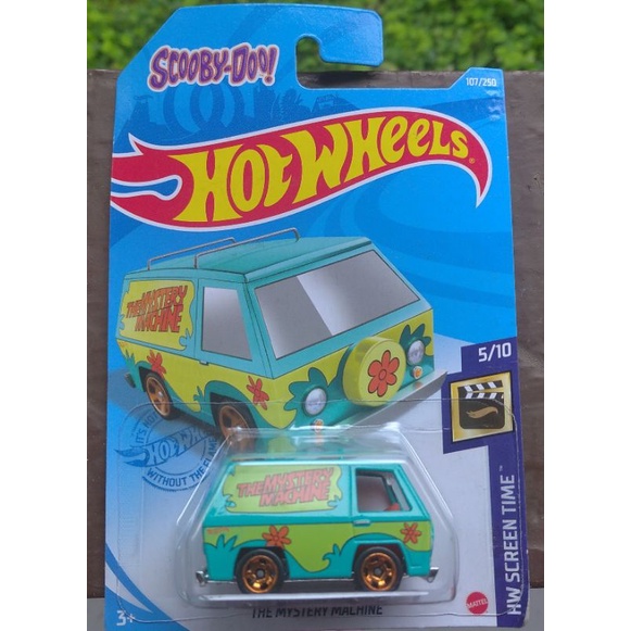 Hot Wheels Scooby Doo The Mystery Machine Shopee Brasil