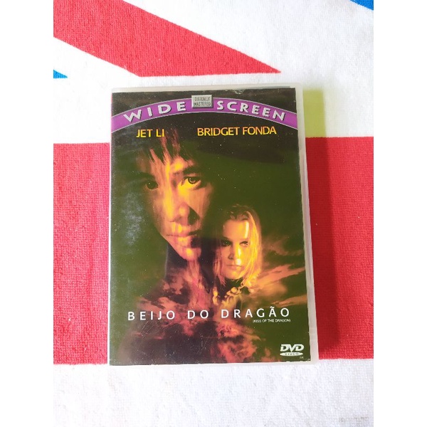 dvd o beijo do dragão Jet li Shopee Brasil