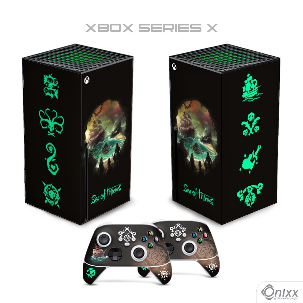 Skin XBOX Series X Adesiva Sea Of Thieves Shopee Brasil