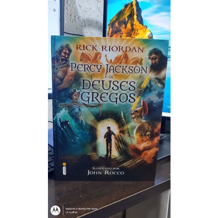 Percy Jackson E Os Deuses Gregos Rick Riordan Capa Dura Edi O