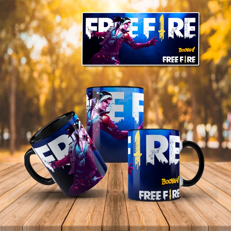 Canecas Free Fire Vol Shopee Brasil