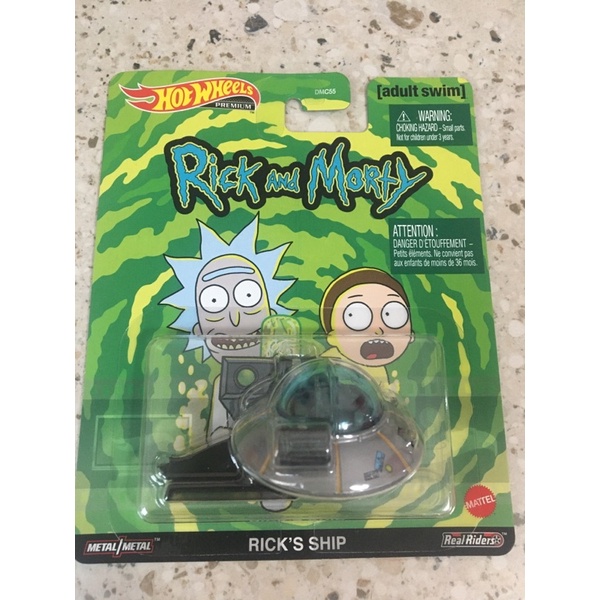 RICKS SHIP RICK AND MORTY HOT WHEELS PREMIUM Shopee Brasil